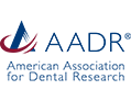The image shows a logo with the text AADR prominently displayed, indicating an association or organization by that name, along with a graphic element resembling a stylized letter A in blue and red colors.